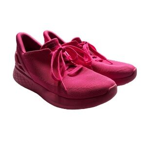Kizik Size 9.5 Athens Hot Neon Pink Hands‎ Free Slip On Comfort Shoes Sneakers